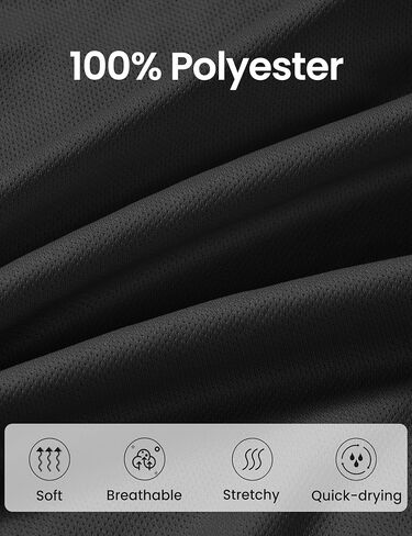 JOCMIC Boys Athletic Shorts Quick Dry Mesh Basketball Short No Pockets for Kids Soccer Running Gym Black 13-14 Years in Kuwait