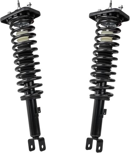 Detroit Axle-2 Struts Front For Ford Edge ، 11-15 Lincoln Mkx Complete 2 Struts مع Coil Spring 2011 2012 2013 2014 rection install struck assembly in Kuwait