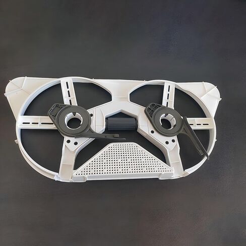 صينية تنظيف قاعدة المكنسة الكهربائية الروبوتية متوافقة مع أجزاء صينية Dreame X30 Ultra/ X40 Ultra/ L30 Ultra/L40 Ultra/L10S Pro Ultra Heat Tray. صينية تنظيف ممسحة، بيضاء in Kuwait