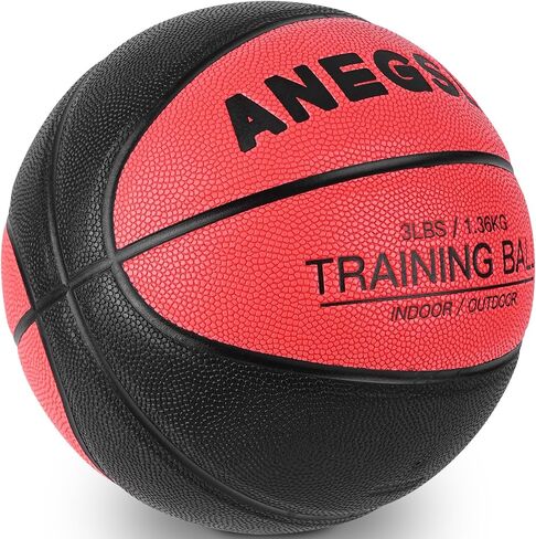 Size 7 Weighted Heavy Basketball 29.5" Indoor & Outdoor Training Ball for Strength, Dribbling, Shooting, Enhanced Basketball Skills and Daily Practice in Saudi Arabia