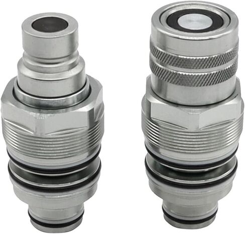 AEF2-6680018 6679837 Hydraulic Conversion Heads Flat Face Coupler For Skid Steer in Saudi Arabia