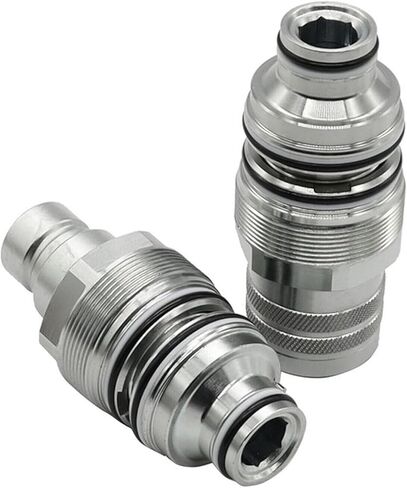 AEF2-6680018 6679837 Hydraulic Conversion Heads Flat Face Coupler For Skid Steer in Saudi Arabia