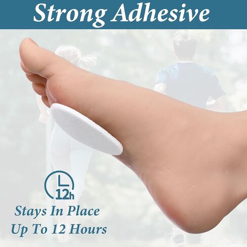 12 Pack Metatarsal Pads, Felt Metatarsal Foot Pads for Men Women, White Reusable Foot Pad for Balls of Feet, Small Felt Metatarsals Pad for Cushioning in Saudi Arabia