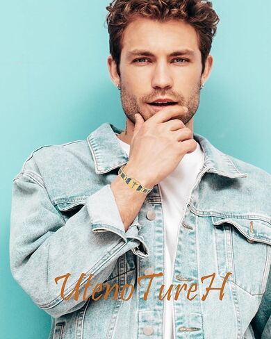 Magnetic Bracelet for Men, Christian Cross Jesus Stainless Steel Magnetic Therapy Bracelets, （Glod） in Kuwait