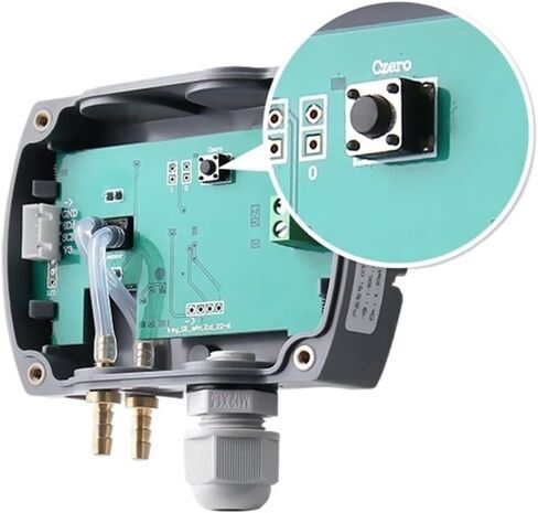 Differential Pressure Transmitter CCY19 Micro Differential Pressure Transmitter Self-Correcting Zero RS485/4-20ma Differential Pressure Sensor in Kuwait