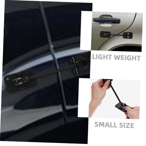 Outanaya 2Sets Rv Door Latch حاملات أبواب المقطورة المتينة للمنازل ذات المحركات، تصميم خطاف موثوق به للشحن الآمن والتخييم، استخدام المزالج شديدة التحمل لسيارات Rvs in Kuwait