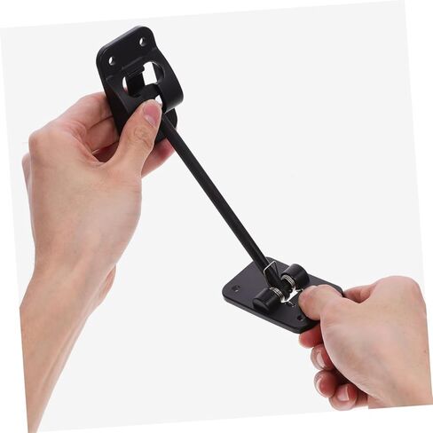 Outanaya 2Sets Rv Door Latch حاملات أبواب المقطورة المتينة للمنازل ذات المحركات، تصميم خطاف موثوق به للشحن الآمن والتخييم، استخدام المزالج شديدة التحمل لسيارات Rvs in Kuwait