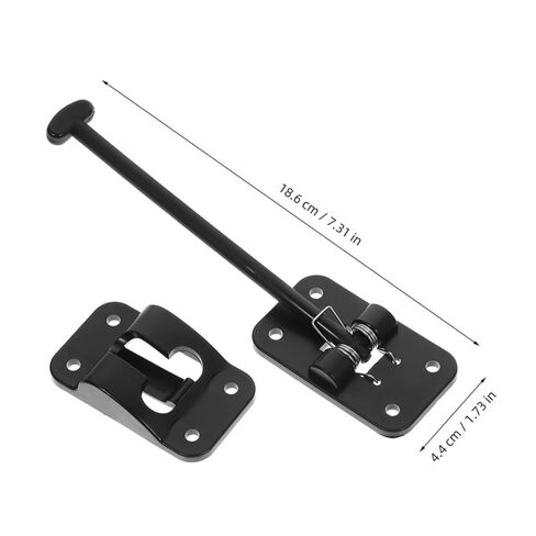 Outanaya 2Sets Rv Door Latch حاملات أبواب المقطورة المتينة للمنازل ذات المحركات، تصميم خطاف موثوق به للشحن الآمن والتخييم، استخدام المزالج شديدة التحمل لسيارات Rvs in Kuwait