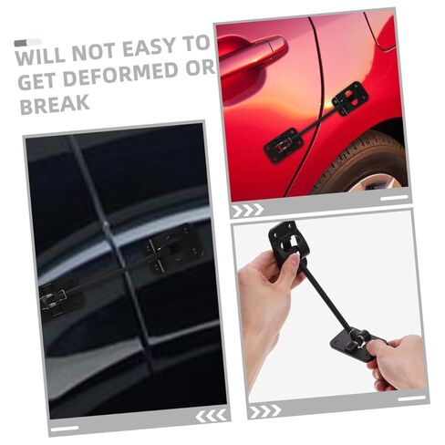 Happyyami 2Sets Rv Door Latch Durable Trailer Door Holder Hook Easy Install Cargo Trailer Accessories for Positioning Design in Saudi Arabia