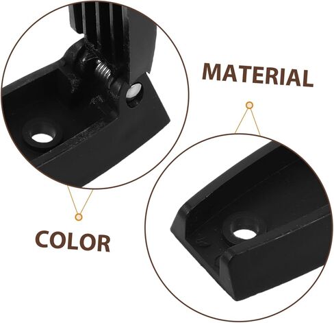 INOOMP 2Sets Hidden Folding Door Hook Rv Cargo Hanger with Strong Spring Hinge for Yacht Cabin Trailer Doors Versatile Use for Rv Luggage Camper Door Catch in Saudi Arabia