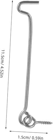 POPETPOP 20Sets Stainless Steel Latch for Doors and Windows Durable Window Latch Easy Installation for Residential and Commercial Use in Saudi Arabia