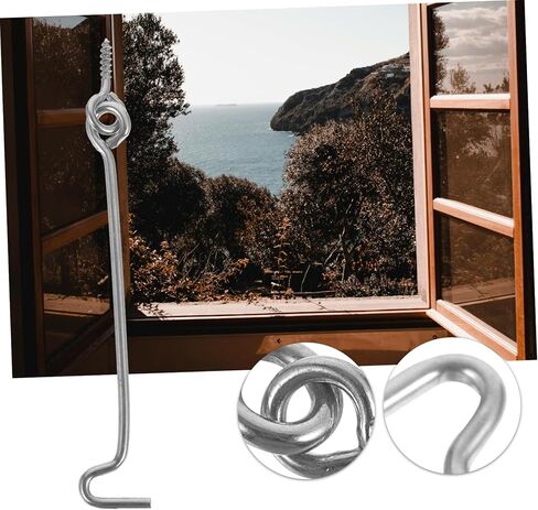 POPETPOP 20Sets Stainless Steel Latch for Doors and Windows Durable Window Latch Easy Installation for Residential and Commercial Use in Saudi Arabia