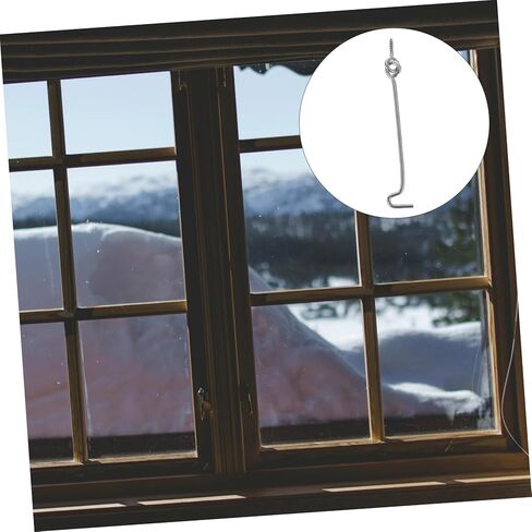 POPETPOP 20Sets Stainless Steel Latch for Doors and Windows Durable Window Latch Easy Installation for Residential and Commercial Use in Saudi Arabia