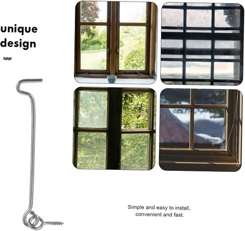 POPETPOP 20Sets Stainless Steel Latch for Doors and Windows Durable Window Latch Easy Installation for Residential and Commercial Use in Saudi Arabia