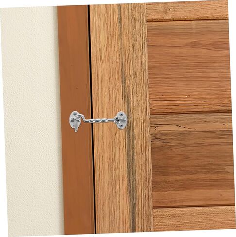 Stainless Steel Eye Hook Latch Windproof Design for Barn Doors Windows and Gates Durable Grade Security with Easy Installation Elegant Hook and Eye Latch in Saudi Arabia