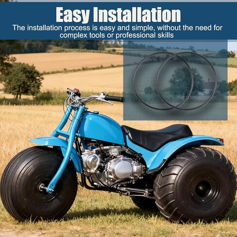 2 قطعة 91301-107-000 حلقة دائرية (75X2.5)، تناسب هوندا ATC125 185 200، CB100 125، CL100 125، CRF100 150 230، CT125، GL1500، MUV700، NX125، SL100، SL125، SXS1000، 700، TL125، TLR200، TRX125 200 400 420 in Kuwait