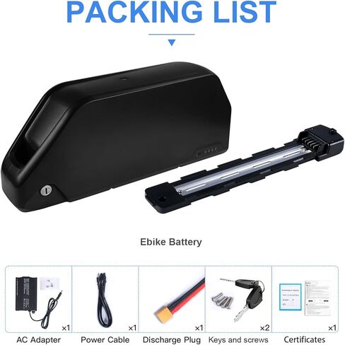 52V 25Ah Ebike Battery, E Bike Battery with 50A Smart BMS, LG Cell, 52 Volt Lithium Electric Bike Batteries for 250-1900W Bafang & Other Ebike Conversion Wheel(with Smart BMS) in Saudi Arabia