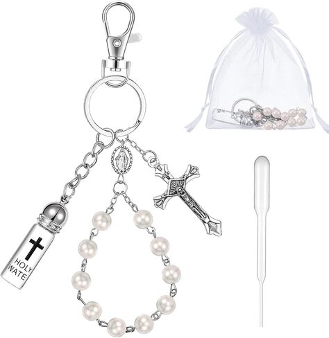 زجاجات المياه المقدسة سلسلة المفاتيح الوردية سلسلة المفاتيح المياه المقدسة حاوية المياه المقدسة زجاجات المياه المقدسة مع قطارة للمسيحيين الكاثوليكيين أول هدية بالتواصل الكنيسة حفلة المعمودية in Kuwait