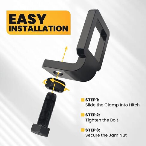 2 inch Hitch Clamp, Anti Rattle Device for Trailer Hitch, Heavy Duty Hitch Tightener Stabilizer in Saudi Arabia