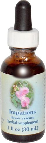 Flower Essence Services Healing Herbs Impatiens Dropper, 1 Ounce in Kuwait