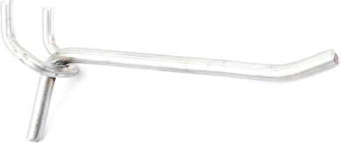 VICTORY DISPLAY & STORE FIXTURE MFG Made-in-USA 1/4-inch Thick Wire 4-inch Long Extra Heavy Grade Pegboard Hooks, Rust-Resistant and Corrosion-Resistant (50) in Kuwait