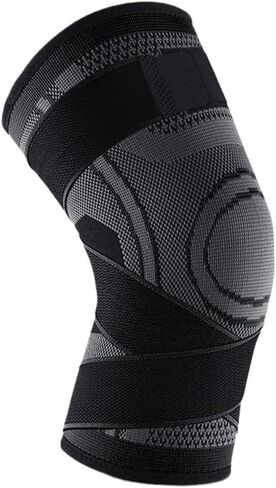 Wheel Speed Sensor 1pc Knee Brace Sleeve Support Men and Women Pads Running Hiking Arthritis Joint ABS Wheel Speed Sensor Front(AB023-GN,XL) in Saudi Arabia