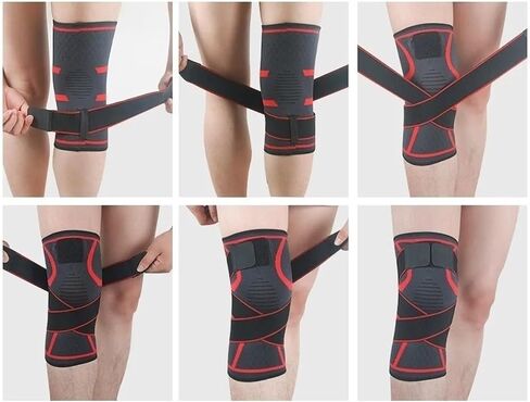 Wheel Speed Sensor 1pc Dual-Purpose pressurized Knee Pads with Detachable Fitness and Running ABS Wheel Speed Sensor Front(6,M) in Saudi Arabia