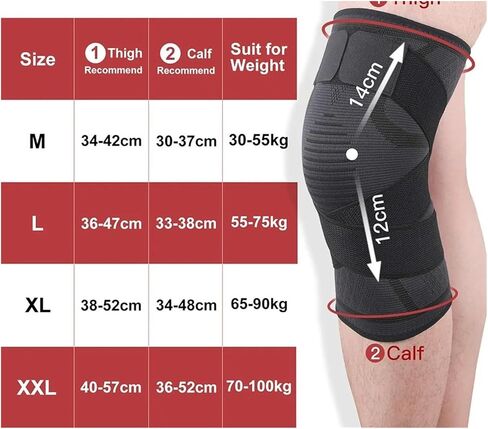 Wheel Speed Sensor 1pc Dual-Purpose pressurized Knee Pads with Detachable Fitness and Running ABS Wheel Speed Sensor Front(6,M) in Saudi Arabia