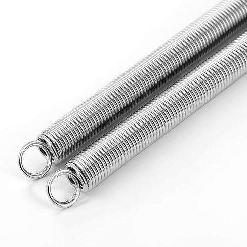 6 Pcs Screen Door Spring, 3/8" x 6-1/2", 0.047" Extended Spring Dual Hook Construction Tension Springs for Machinery Construction Industrial in Saudi Arabia