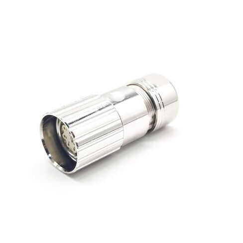 موصل أنثى M23 12Pin، قابس معدني مجمع مقاوم للماء IP67، اتصال التشفير/المحرك، التشغيل الآلي للروبوت، سلكي ميداني، مهندسون in Saudi Arabia