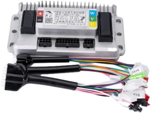 Generic Btkigl 40A 48V/60V/72V/96V Electric Vehicle Intelligent Controller 500W/1000W/1200W/1500W Three-mode Sine Wave Brushless Motor Controller (48V-72V40A500W-1200W) in Saudi Arabia