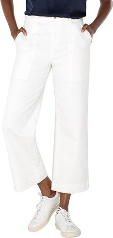 Liverpool Women's Stride High-Rise Wide Leg Crop with Patch Pockets in Saudi Arabia