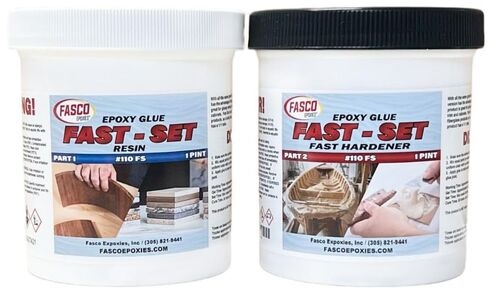 صمغ إيبوكسي إيبوكسي من فاسكو - مجموعة سريعة - مجموعة كوارت in Kuwait
