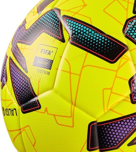 Puma Unisex Orbita LaLiga 1 Soccer Ball (FIFA Quality), Fluo Yellow-Multicolor AH25, 5 Puma Orbita Laliga 1 (FIFA Quality) in Saudi Arabia
