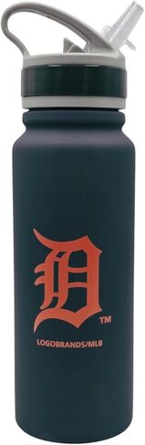 Logo Brands MLB Stainless Steel Flip Top Sports Bottle 25oz (Chicago Cubs) in Saudi Arabia