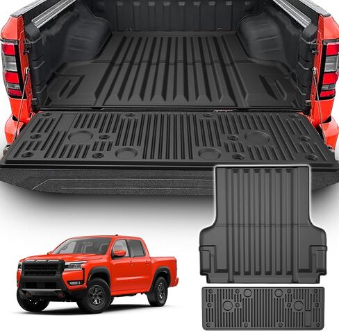 Truck Bed Mat Compatible with 2020-2025 Jeep Gladiator JT Bed Mat Tailgate Liner TPE Replacement for 2020 2021 2022 2023 2024 2025 Jeep Gladiator Accessories(Truck Bed Liner+Tailgate Mat) in Saudi Arabia