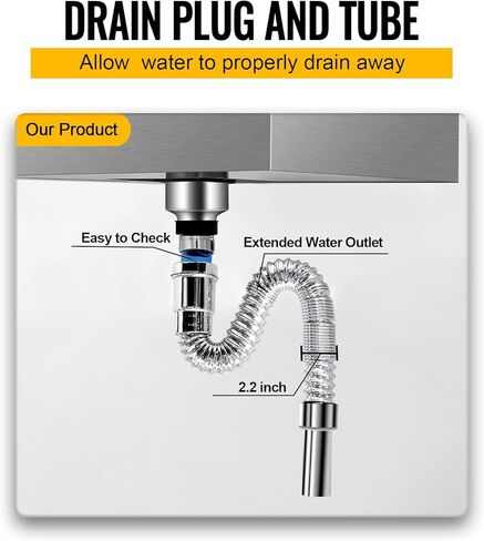 Drop in Ice Chest, Ice Cooler with 304 Stainless Steel Cover Drop in Ice Bin Included Drain-Pipe and Drain Plug for Cold Wine Beer in Kuwait