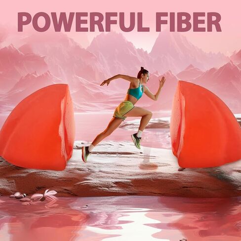 9-in-1 Probiotic Prebiotic Fiber Gummies for Adults Teens, Fiber Supplement Pro with 5 Billion CFU Bacillus Coagulans, Psyllium Husk, FOS, Inulin, ACV for Digestion & Gut, 60 Vegan Watermelon Gummies in Kuwait