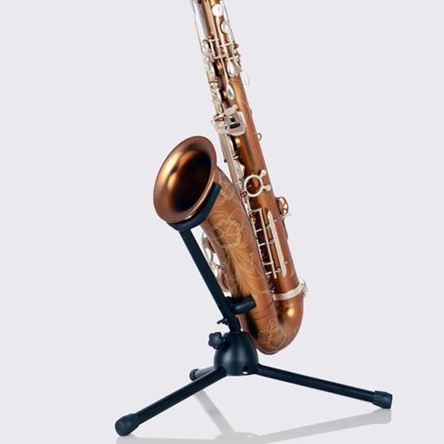 Portable Tripod Tenor Saxophone Stand Bracket, Foldable Alto Saxophone Rack for Home Use, Reliable Wind Instrument Holder with Stable Support in Kuwait