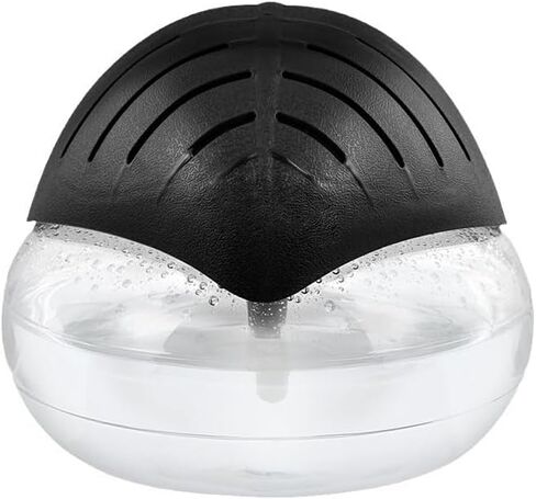 Water Air Purifier, Humidifier & Aromatherapy Diffuser in One, Essential Oil Diffuser for Home, Fresh Air Machine (Black) - 1000ML in Saudi Arabia