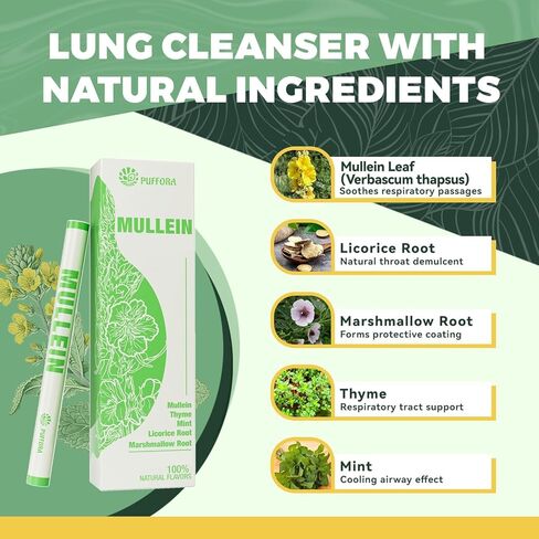 قلم علاج عطري عشبي، راحة الرئة ومنعش التنفس، 6 عبوات، 3600 استخدام، مستخلصات نبات البوصفير، الخطمي، عرق السوس، كسر العادات السيئة، نباتي in Kuwait