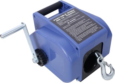 12V 2000lbs Trailer Winch with Wireless Remote Control - Marine & Boat Use in Saudi Arabia