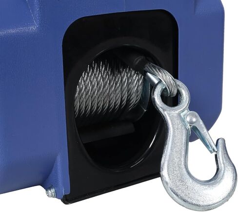 12V 2000lbs Trailer Winch with Wireless Remote Control - Marine & Boat Use in Saudi Arabia