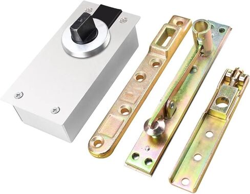 مفصلات أبواب معدنية شديدة التحمل، مفصلات محورية مخفية دوارة 360 درجة، تثبيت لأعلى ولأسفل تحميل 400 كجم in Kuwait