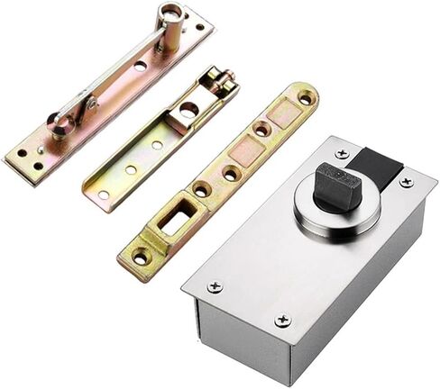 مفصلات أبواب معدنية شديدة التحمل، مفصلات محورية مخفية دوارة 360 درجة، تثبيت لأعلى ولأسفل تحميل 400 كجم in Kuwait