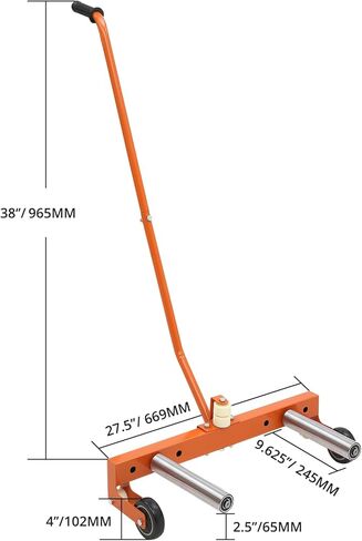 GarveeTech Tire Dolly Heavy Duty, Tire Wheel Dolly with 360° Rotatable Wheels, Tire Dolly for Changing Tires, Tire Lifting Tool for Workshop, Garage, 350 LBS Capacity in Saudi Arabia