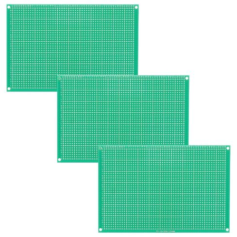 3PCS 10x15cm 100x150 mm Single Side Prototype PCB Universal Printed Circuit Board Protoboard in Saudi Arabia