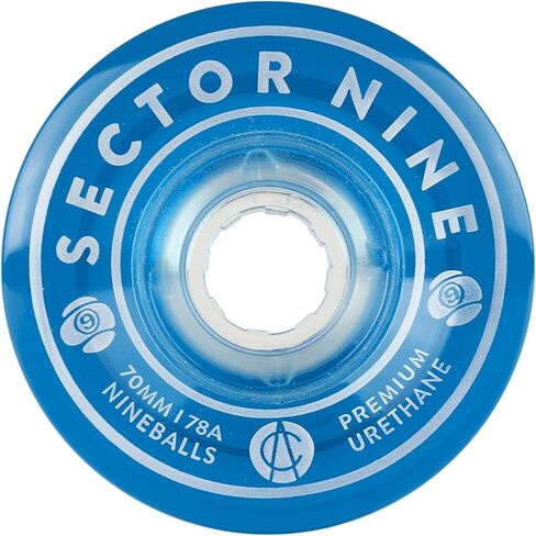 Sector 9 70mm 78a Nineball Wheel Set Blue - Factory Direct in Saudi Arabia