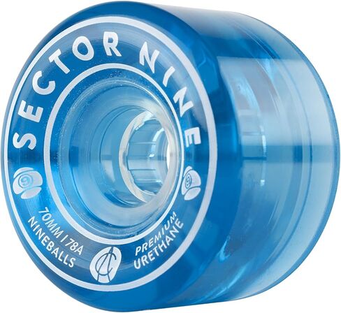 Sector 9 70mm 78a Nineball Wheel Set Blue - Factory Direct in Saudi Arabia