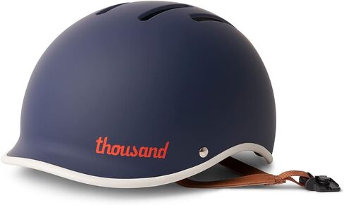 Thousand Heritage 2.0 Adult Bike Helmet; The Original Low Profile Retro Commuter Cycling Helmet Safety Certified for Bicycle Skateboard Skating Roller Skates; for Men & Women (Thousand Navy, L) in Kuwait